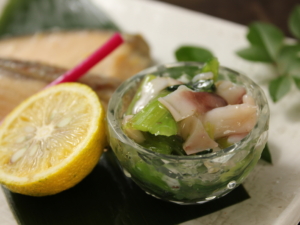 シマダコ青菜和え（500g）