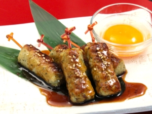 大葉入りつくね棒