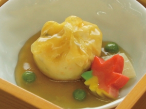 とろろ入り五目茶巾（約30g / 12ケ）
